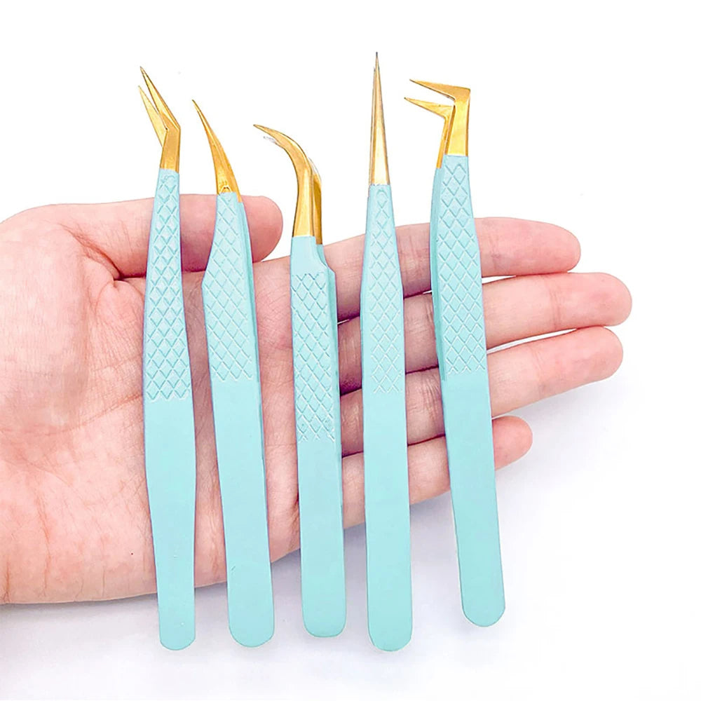 Precise False Lash Tweezers For Eyelash Extensions