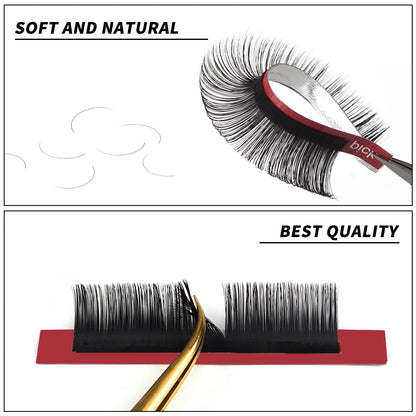 20Rows Eyelashes Individual Lashes Extension Matte Professional Soft Natural  Premium False Eyelash Extension