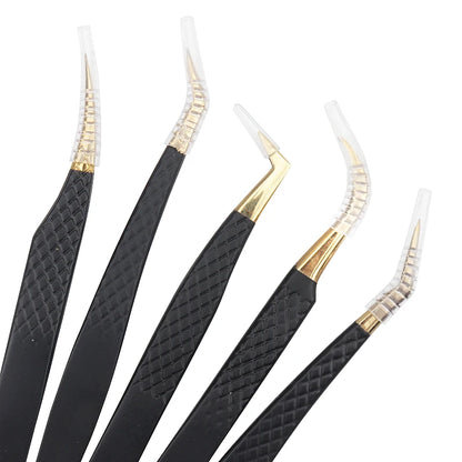 Precise False Lash Tweezer For Eyelash Extensions