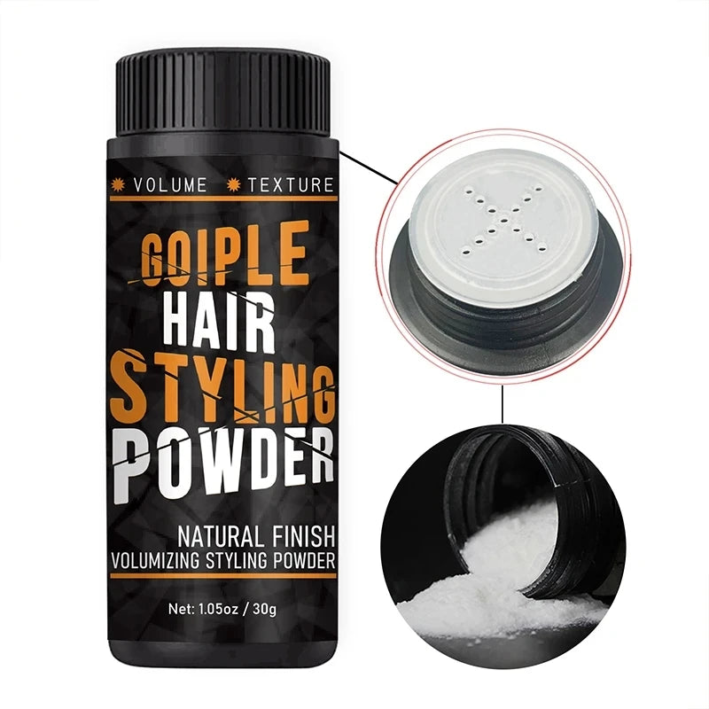 Men Hairstyle Matte Textured Volume Styling Powder