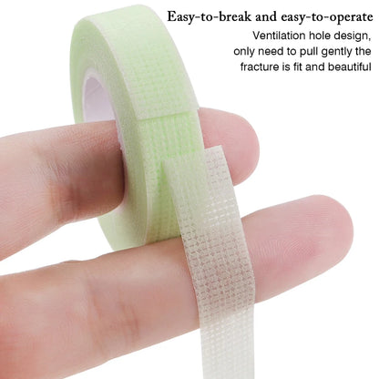 Eyelash Extension Tape Under Eye Patches Easy to Tear Micropore Tape Professional Lashes Tape Sensitive Skin Using