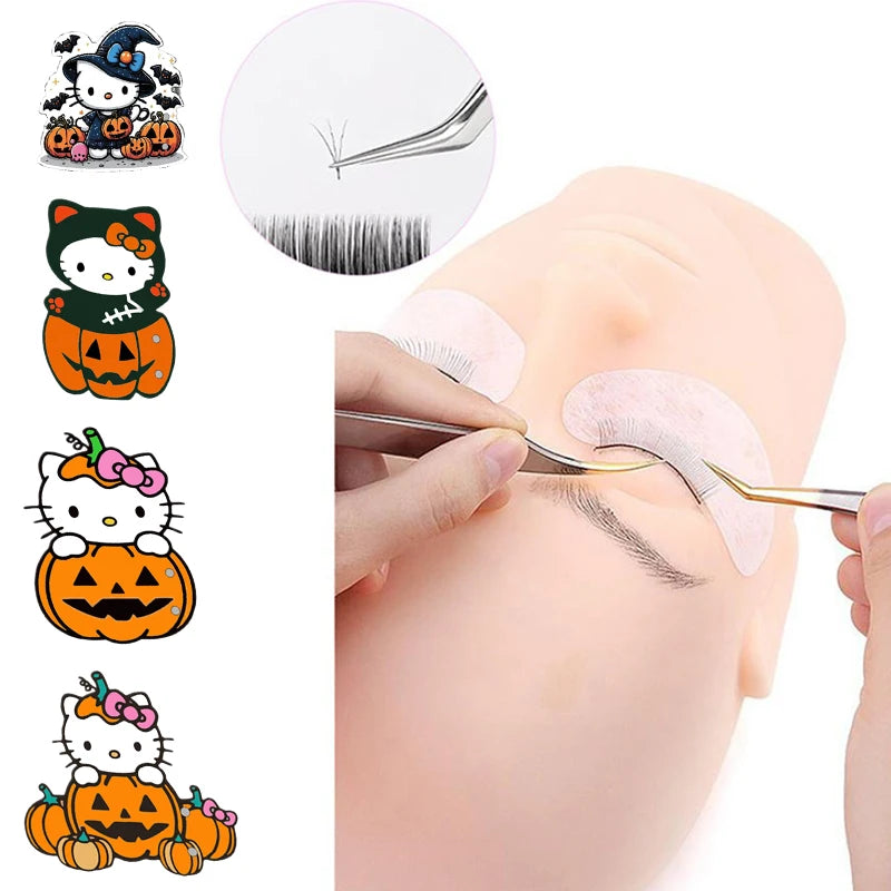 Halloween Hello Kitty Acrylic Eyelash Extension Tray Holder