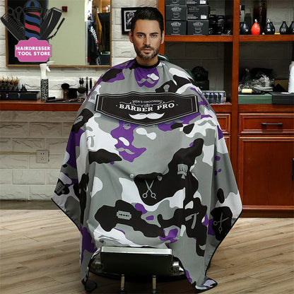 Hair Salon Hairdresser Cutting Gown Professional Barber Cape