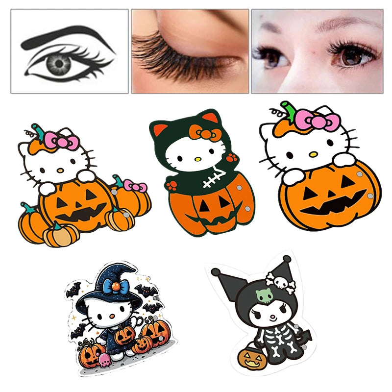 Halloween Hello Kitty Acrylic Eyelash Extension Tray Holder