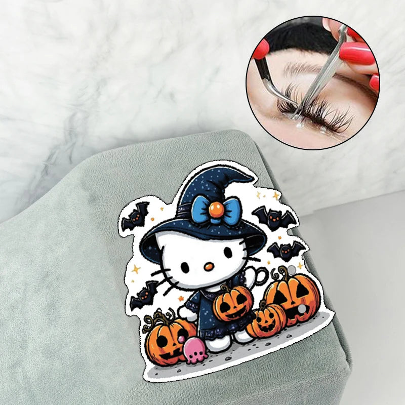 Halloween Hello Kitty Acrylic Eyelash Extension Tray Holder